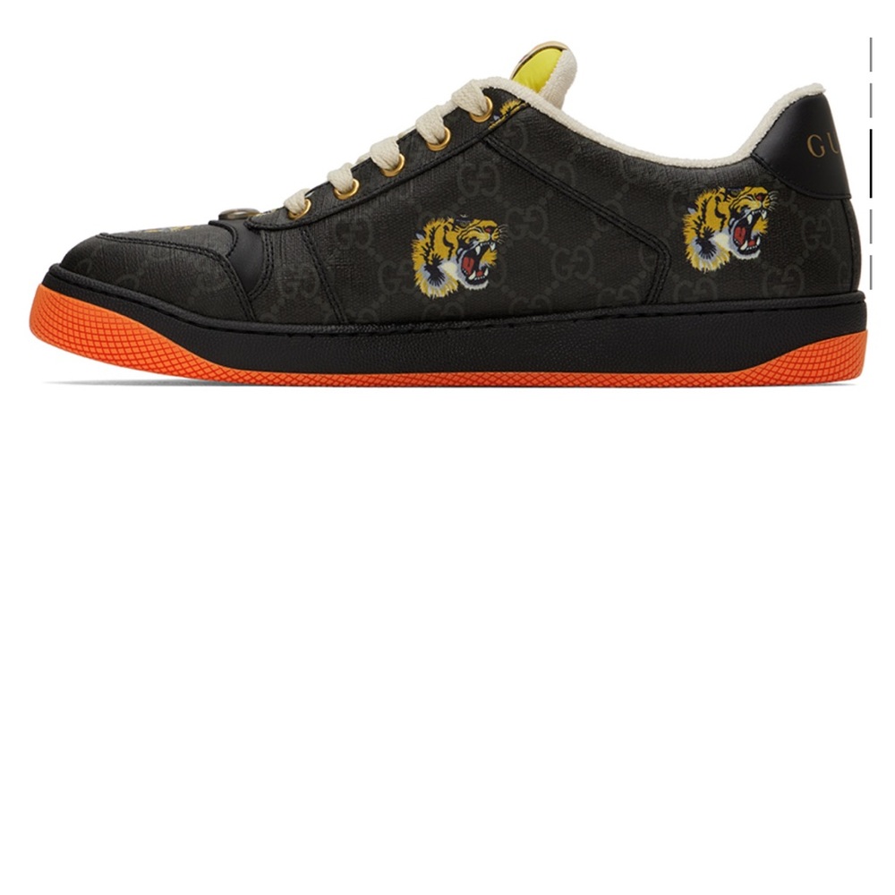 Gucci Limited Edition SCREENER TIGER 🐯 SNEAKERS - Picture 8 of 17